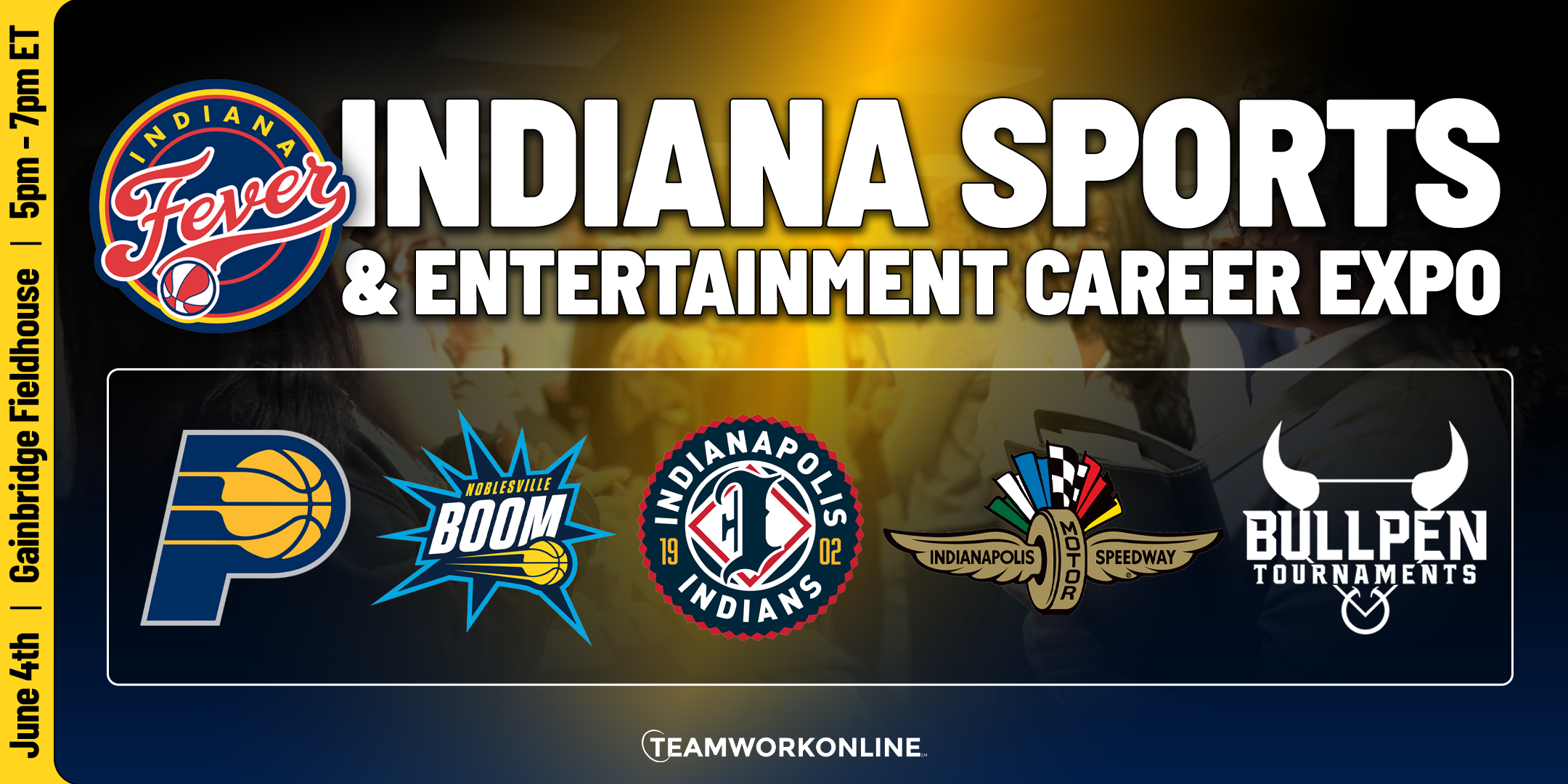 Indiana Sports & Entertainment Career Expo hosted by the Indiana Fever