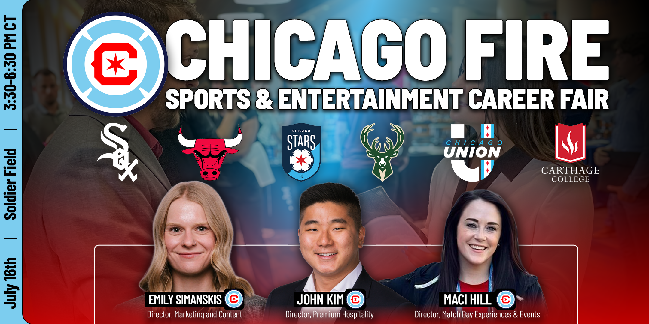 2026 Chicago Fire Sports & Entertainment Career Fair