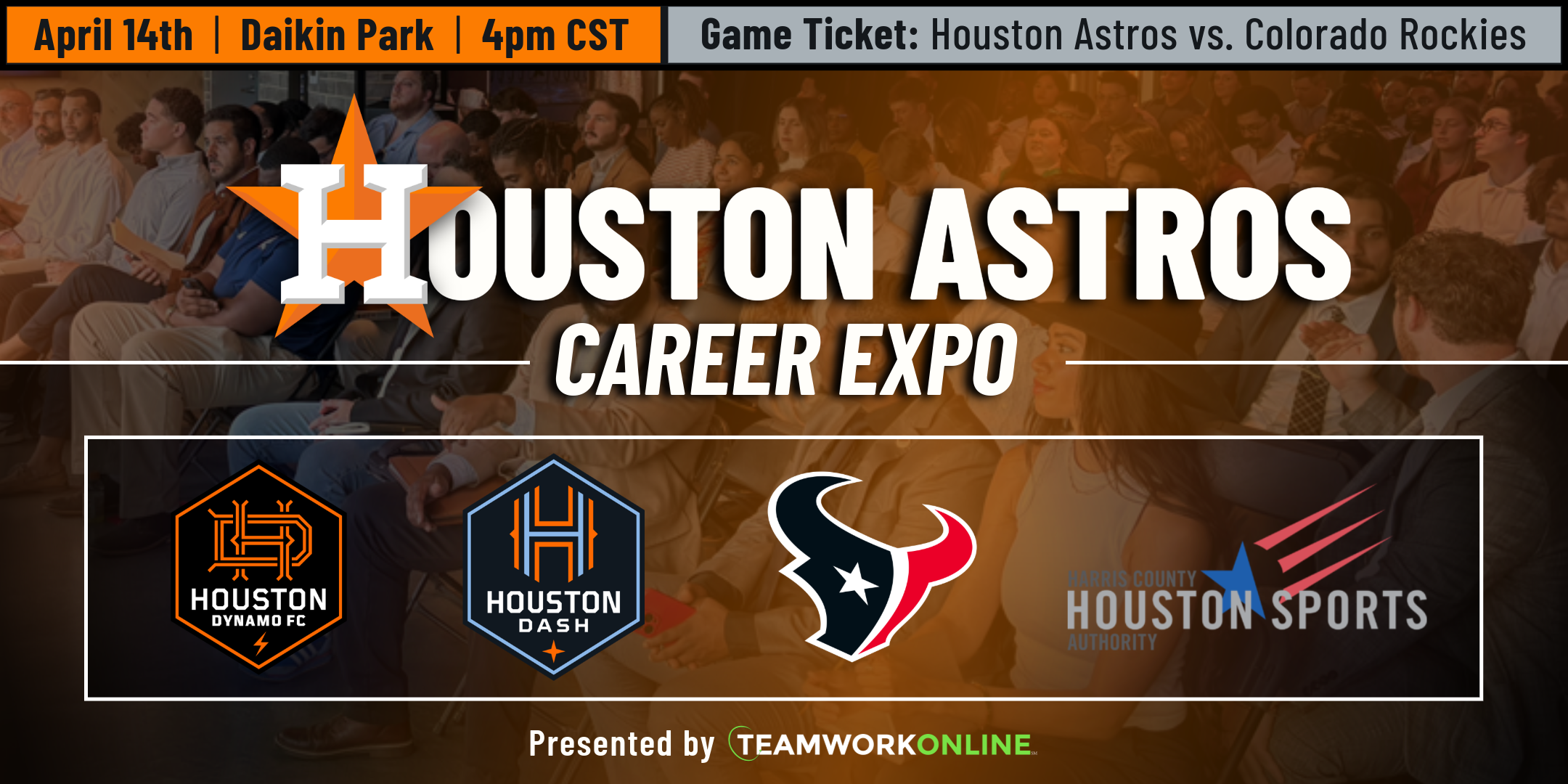 2026 Houston Astros Career Expo (presented by TeamWork Online)