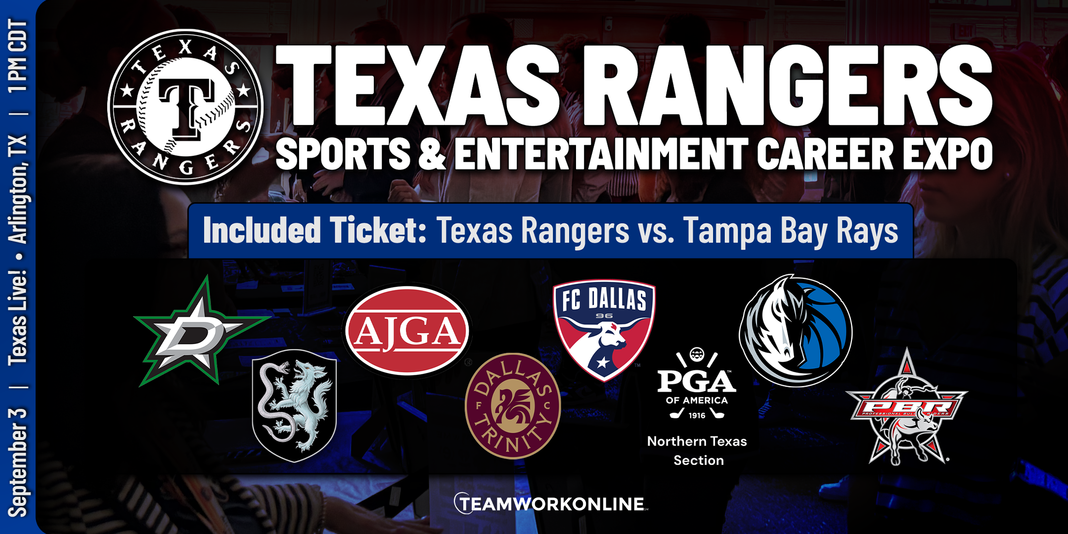 2026 Texas Rangers Sports & Entertainment Career Expo