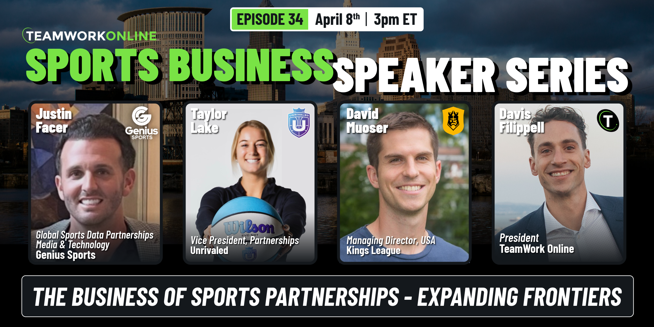 Sports Business Speaker Series - Ep. #34: Sports Partnerships