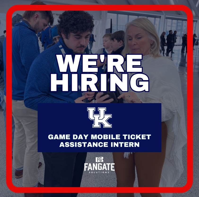 UK Football - Game Day Mobile Ticket Assistance Intern