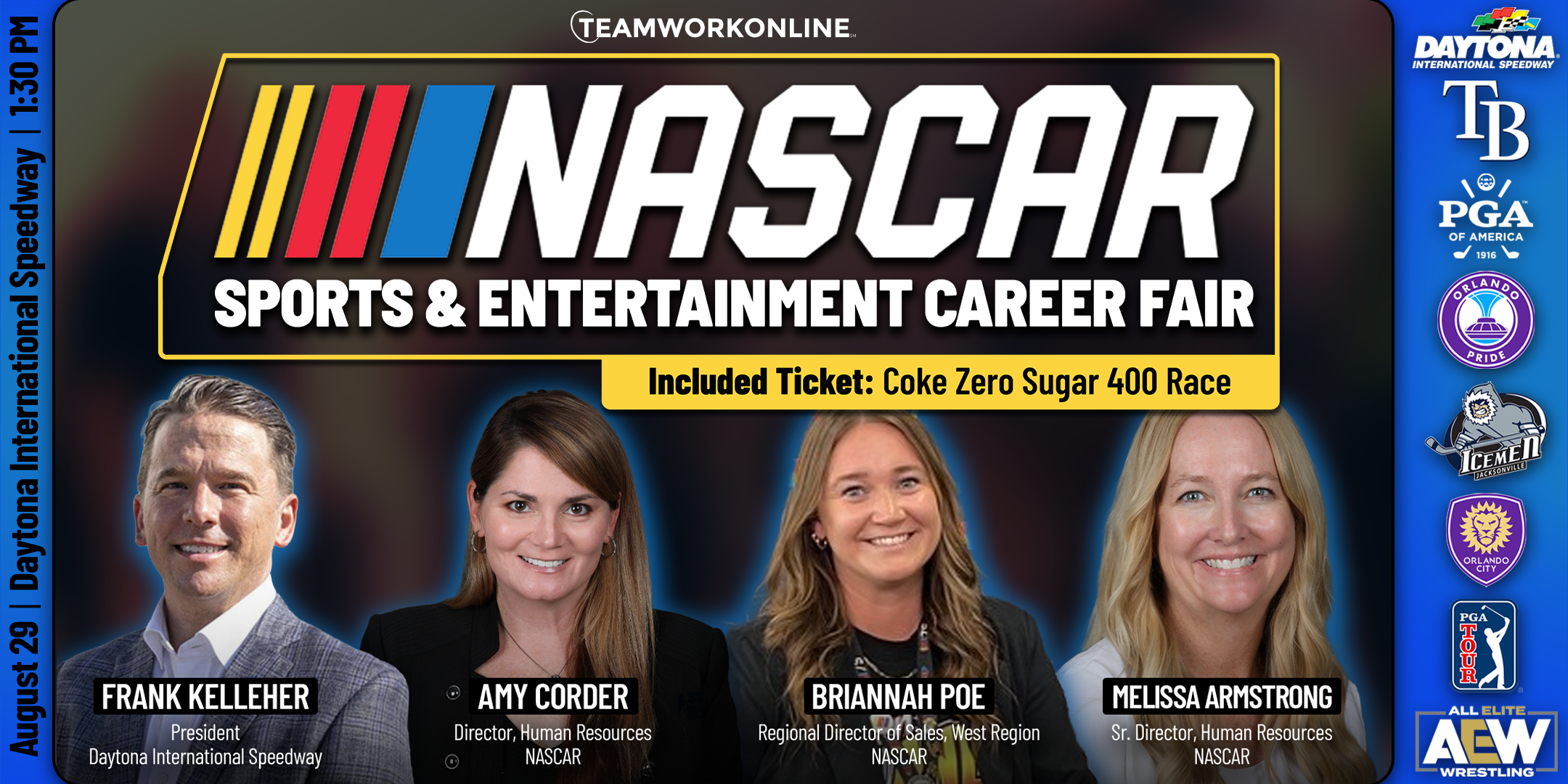 2026 NASCAR Sports & Entertainment Career Expo (pres. by TeamWork Online)