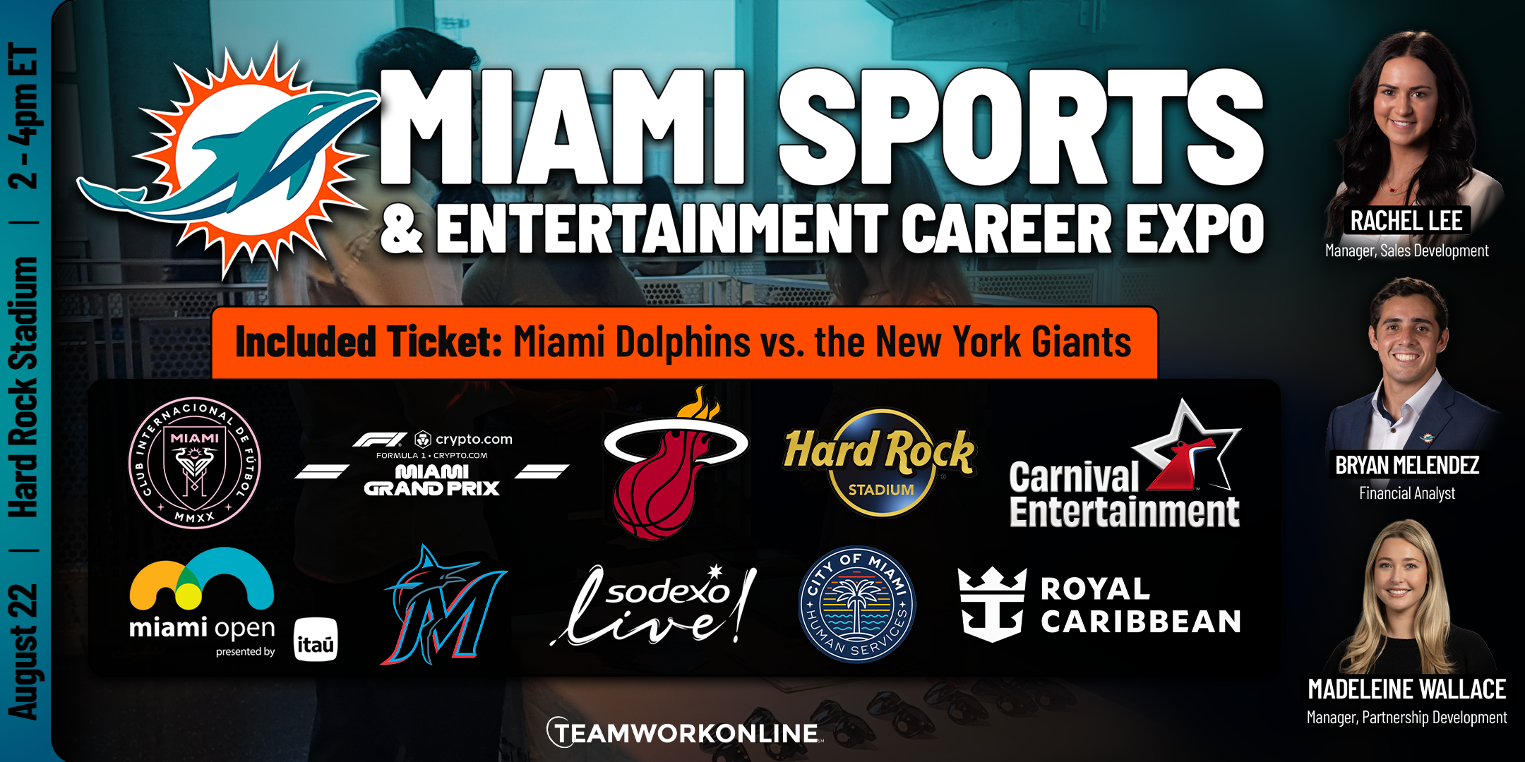 Miami Sports & Entertainment Career Expo hosted by the Miami Dolphins
