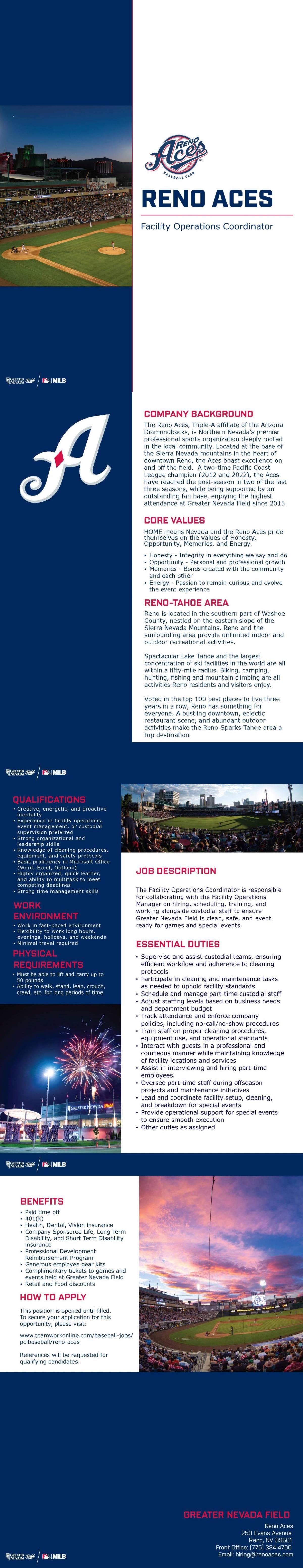 Facilities Coordinator