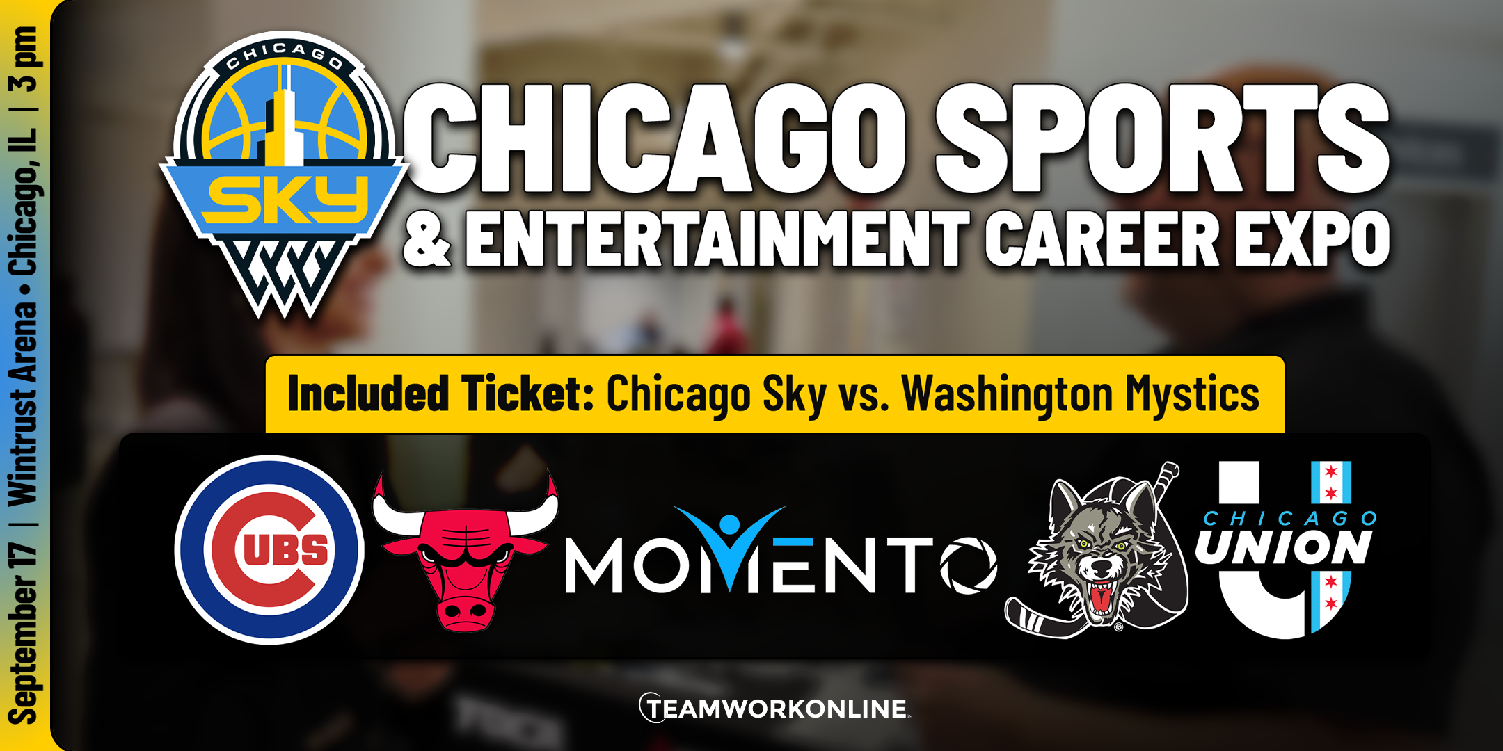 Chicago Sports & Ent. Career Expo hosted by the Chicago Sky