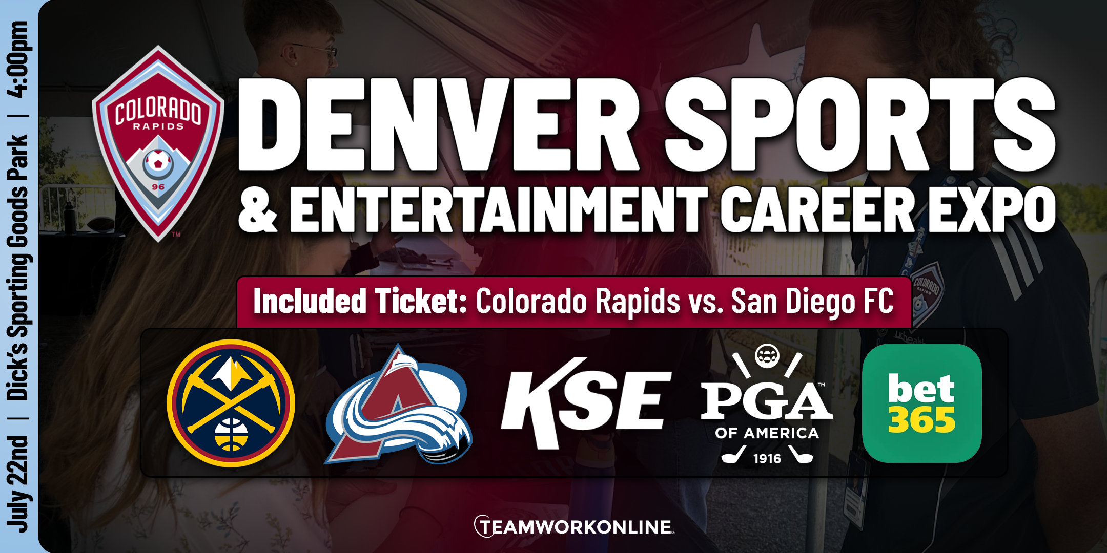 Denver Sports & Entertainment Career Expo by the Colorado Rapids
